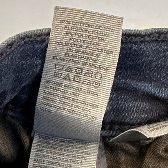 Lucky Brand Womens Distressed Jeans 00/24 Dark Wash Frayed Hem Brooke Legging - Picture 8 of 10